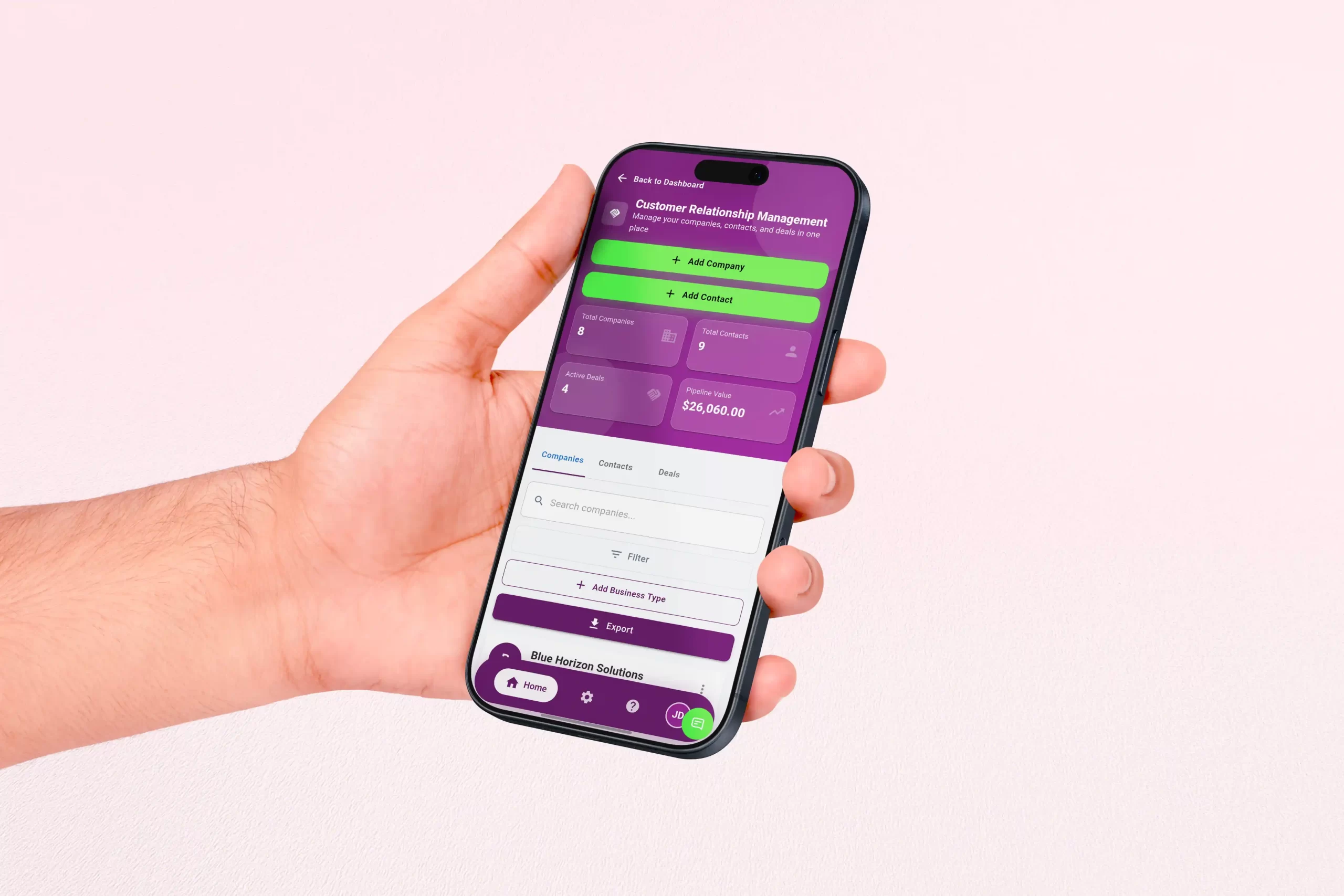 HubSpark App CRM